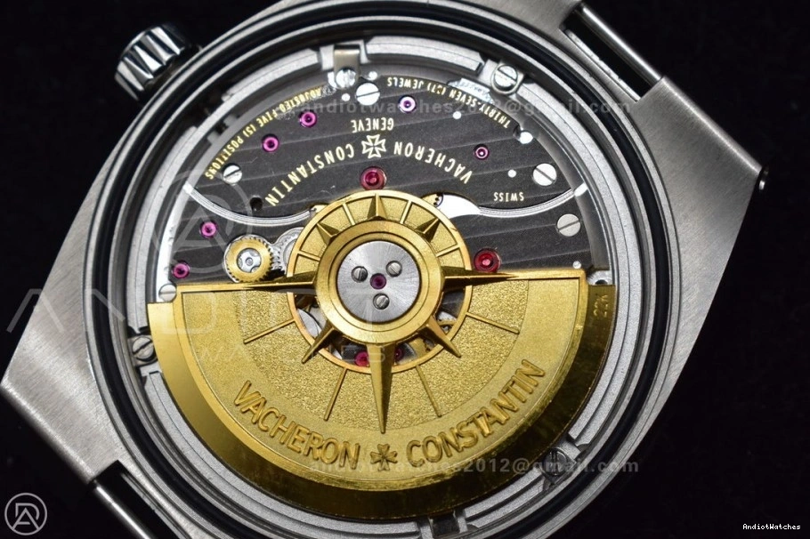 SS Dial Bracelet A on Edition 924 ZF Overseas SS 4500V 1:1 Sleek Silver Best 1222